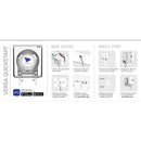 ECOTECH MARINE VXF-1 VERSA PERISTALTIC DOSING 4 PUMPS WITH BASE FULL SYSTEM