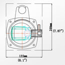 REEF OCTOPUS CLASSIC 110SSS 5" INTERNAL SPACE SAVING PROTEIN SKIMMER