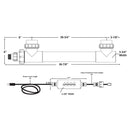 AQUA ULTRAVIOLET CLASSIC 40 WATT 2" UV STERILIZER WHITE BODY