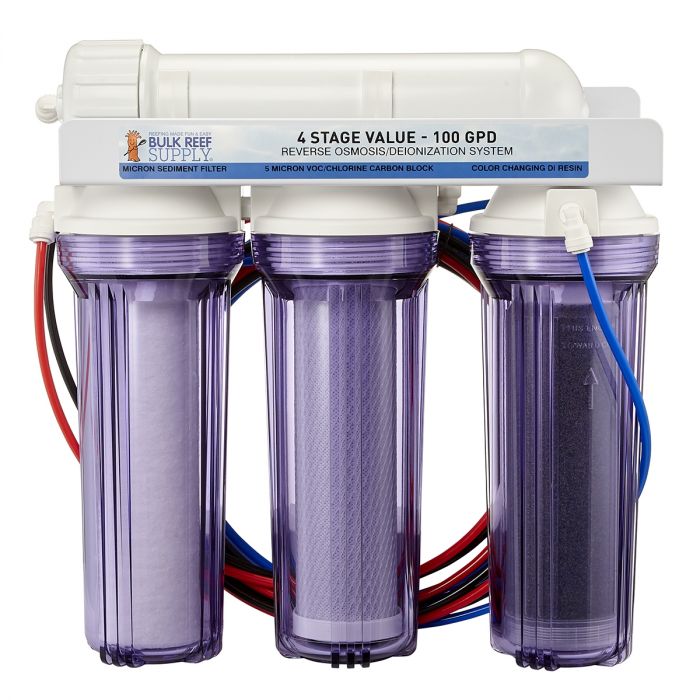 BULK REEF SUPPLY 4 STAGE VALUE WATER SAVER RO/DI SYSTEM