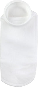 DYNAMIC TANK 200 MICRON POLYESTER FELT AQUARIUM FILTER SOCK PLASTIC RING (4" X 14")