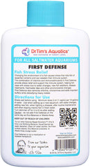 DR TIM'S AQUATICS FIRST DEFENSE FISH STRESS RELIEF FOR SALTWATER AQUARIUM
