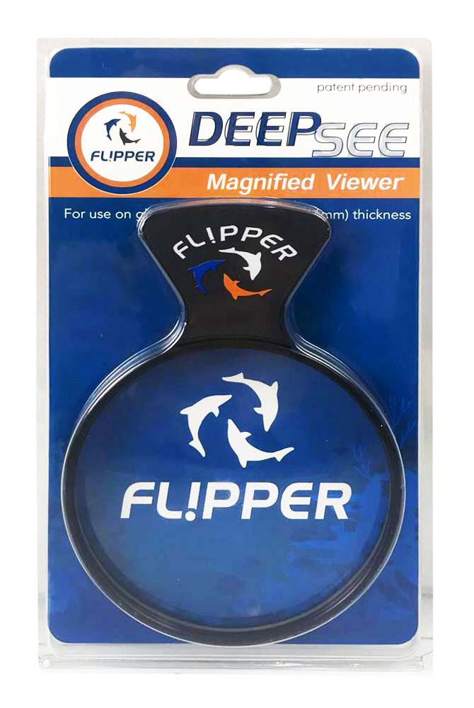 FLIPPER DEEPSEE VIEWER MAGNIFIED MAGNETIC AQUARIUM VIEWER 4"