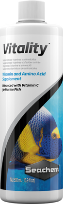SEACHEM VITALITY VITAMIN & AMINO ACID FOOD SUPPLEMENT