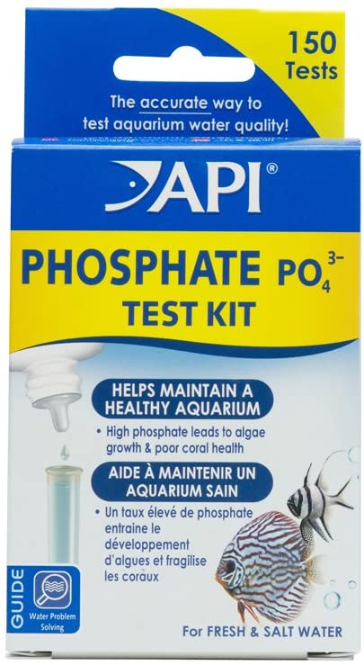 API FRESHWATER/SALTWATER PHOSPHATE PO4 TEST KIT (150 TESTS)