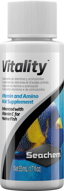 SEACHEM VITALITY VITAMIN & AMINO ACID FOOD SUPPLEMENT