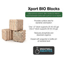 BRIGHTWELL AQUATICS XPORT BIO BLOCKS 2.0 INCH BIOLOGICAL FILTRATION MEDIA