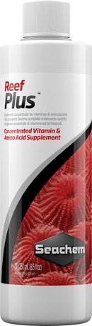 SEACHEM REEF PLUS VITAMIN, TRACE, & AMINO ACID SUPPLEMENT