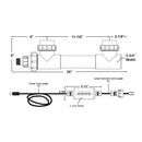 AQUA ULTRAVIOLET CLASSIC 57 WATT 2" UV STERILIZER WHITE BODY
