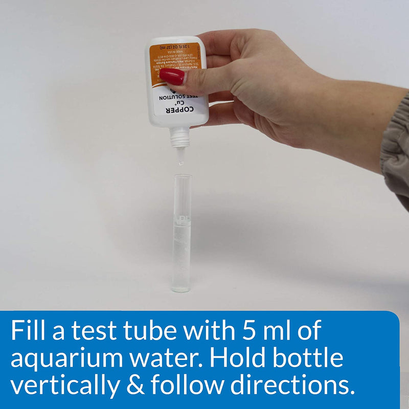 API FRESHWATER/SALTWATER COPPER Cu+ TEST KIT (90 TESTS)