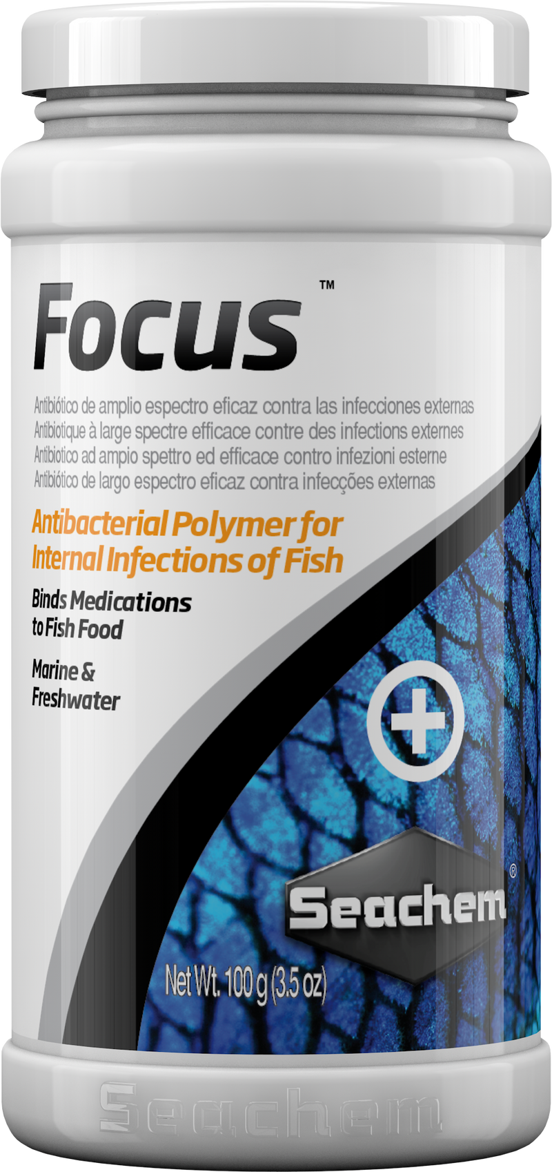 SEACHEM FOCUS FUNGAL & BACTERIAL INFECTION FISH TREATMENT