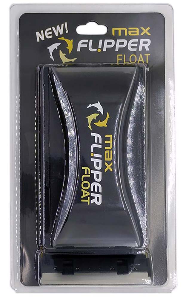 FLIPPER MAX FLOAT MAGNETIC AQUARIUM ALGAE CLEANER (5/8" - 1.0" THICKNESS)