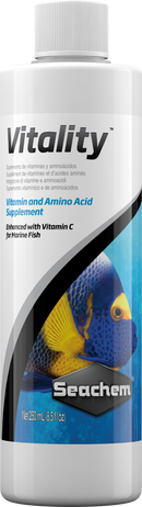 SEACHEM VITALITY VITAMIN & AMINO ACID FOOD SUPPLEMENT