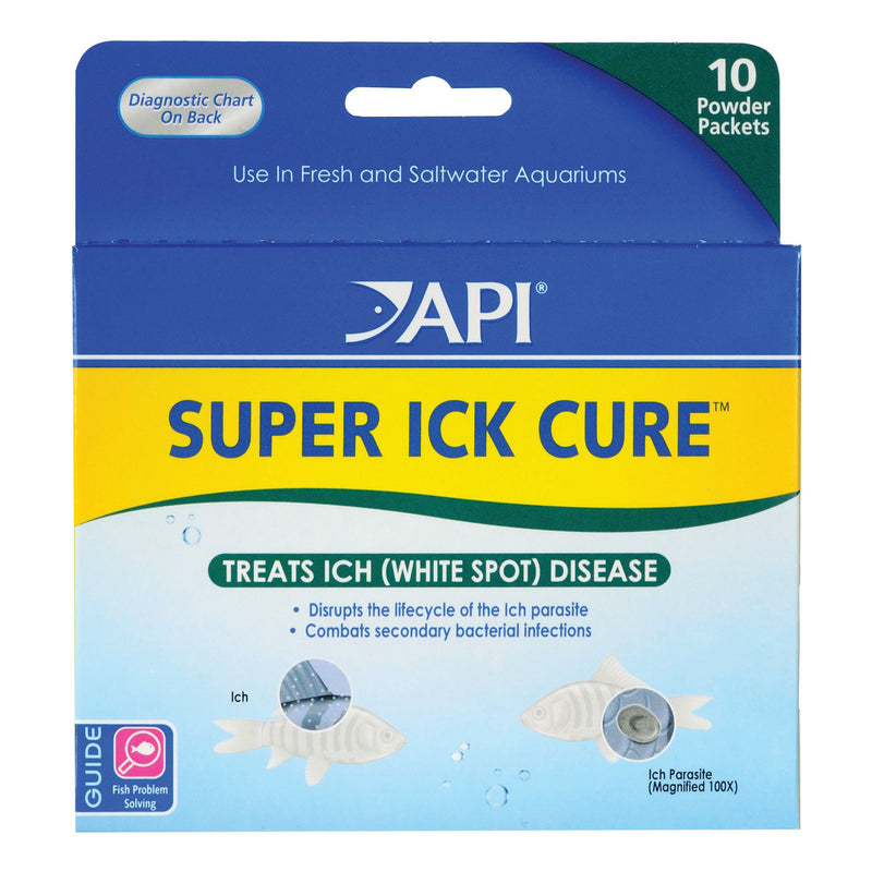 API SUPER ICK CURE TREATMENT FOR MARINE AND FRESHWATER (POWDER)
