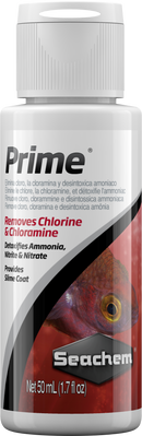 SEACHEM PRIME MARINE AND FRESHWATER CONDITIONER - CHEMICAL REMOVER AND DETOXIFIER