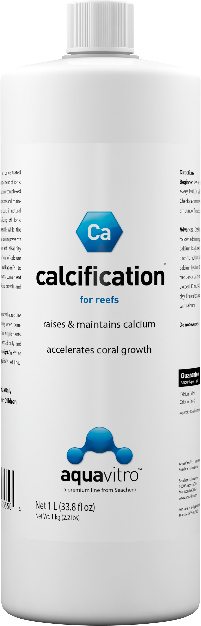 SEACHEM AQUAVITRO CALCIFICATION (CALCIUM)
