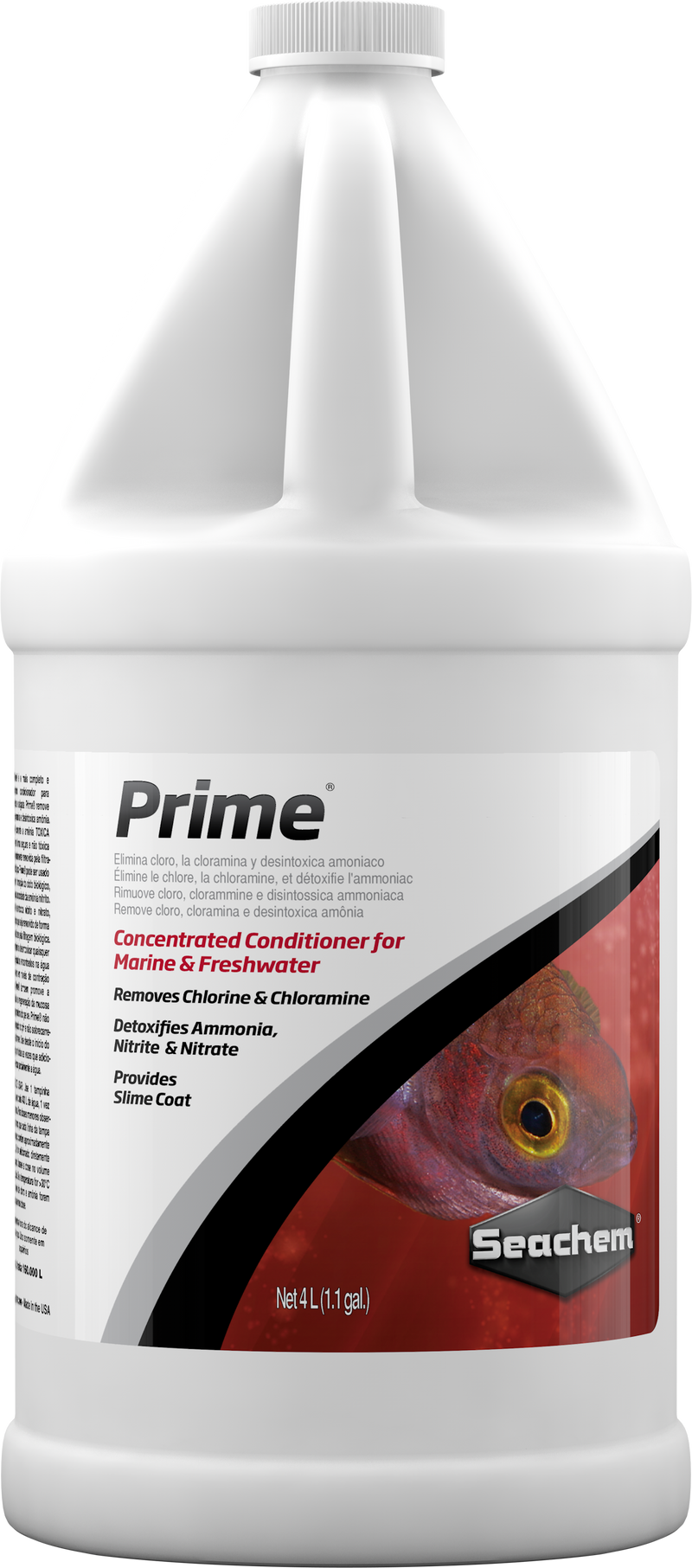 SEACHEM PRIME MARINE AND FRESHWATER CONDITIONER - CHEMICAL REMOVER AND DETOXIFIER