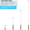 CONTINUUM AQUATICS AQUABLADE M 15" 24” 35” AQUARIUM SCRAPER BLADE FOR GLASS TANKS