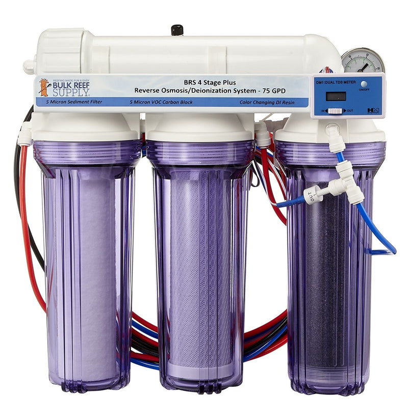 BULK REEF SUPPLY 4 STAGE VALUE PLUS WATER SAVER RO/DI SYSTEM