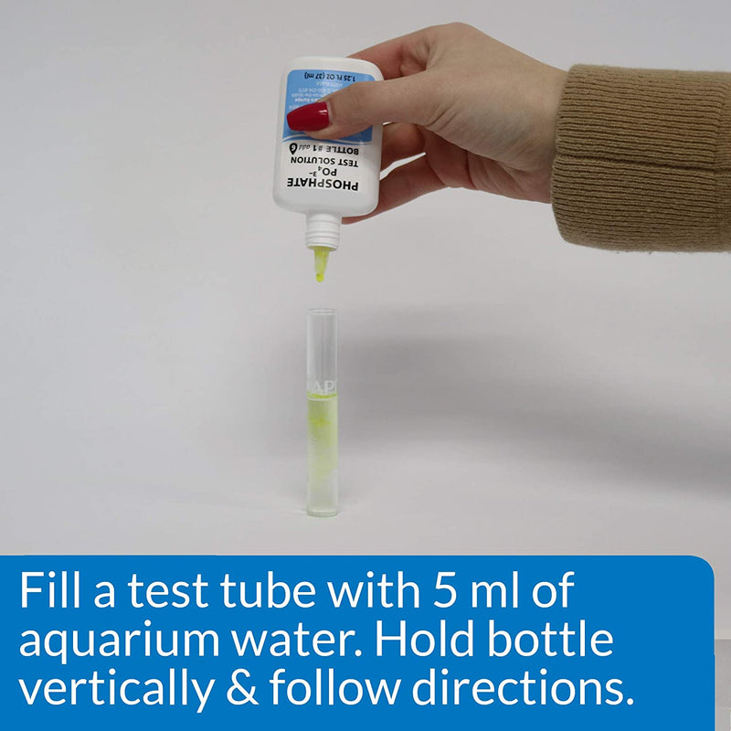 API FRESHWATER/SALTWATER PHOSPHATE PO4 TEST KIT (150 TESTS)
