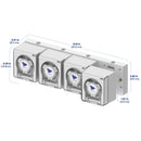 ECOTECH MARINE VXF-1 VERSA PERISTALTIC DOSING 4 PUMPS WITH BASE FULL SYSTEM