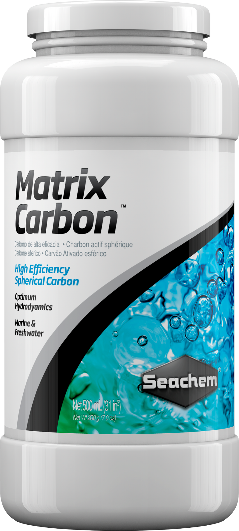 SEACHEM MATRIXCARBON HIGH EFFICIENCY SPHERICAL CARBON FILTER MEDIA