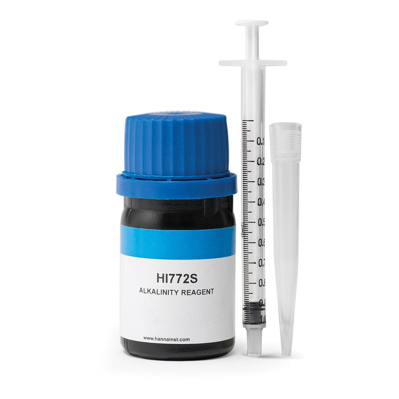 HANNA MARINE ALKALINITY CHECKER® HC REAGENTS FOR HI772 HI772-26 (25 TESTS)