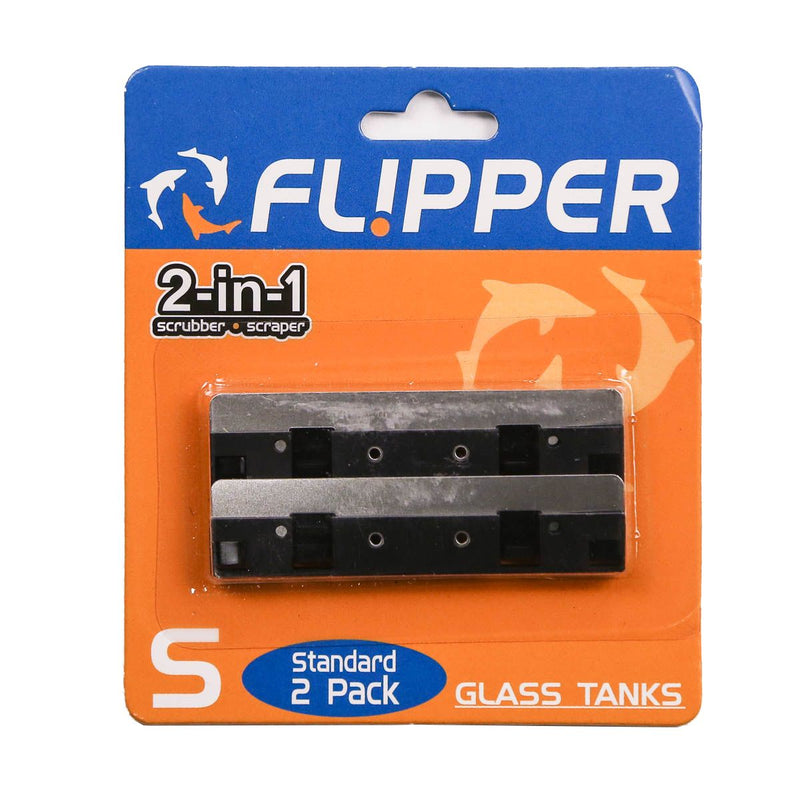 FLIPPER FLOAT MAGNETIC AQUARIUM ALGAE CLEANER REPLACEMENT BLADES (2-PACK)