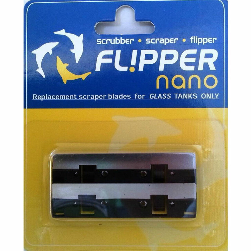 FLIPPER FLOAT NANO MAGNETIC AQUARIUM ALGAE CLEANER REPLACEMENT BLADES (2-PACK)