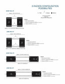 ECOTECH MARINE RADION LED HANGING KIT FOR SINGLE LIGHT XR655