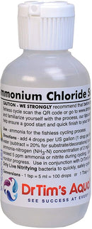 DR. TIM'S AQUATICS AMMONIUM CHLORIDE SOLUTION AQUARIUM TREATMENT FOR FISHLESS CYCLING